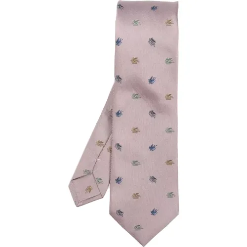 Ties, male, , Size: ONE SIZE Silk tie - ETRO - Modalova