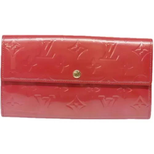 Pre-owned Leather wallets , female, Sizes: ONE SIZE - Louis Vuitton Vintage - Modalova