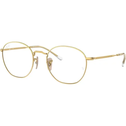 Goldene Sonnenbrille für Männer - ROB RX 6472 , Herren, Größe: 52 MM - Ray-Ban - Modalova
