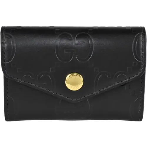 Pre-owned Wallets, female, , Size: ONE SIZE Pre-owned Leather wallets - Gucci Vintage - Modalova