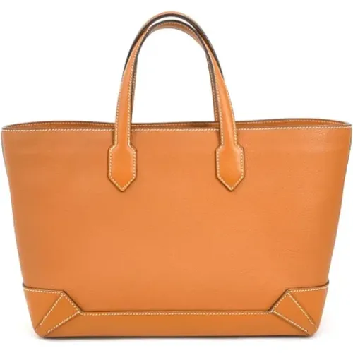 Pre-owned Tote Bags, female, , Size: ONE SIZE Pre-owned Leather handbags - Hermès Vintage - Modalova