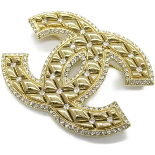 Pre-owned Jewellery, female, , Size: ONE SIZE Pre-owned Metal brooches - Chanel Vintage - Modalova