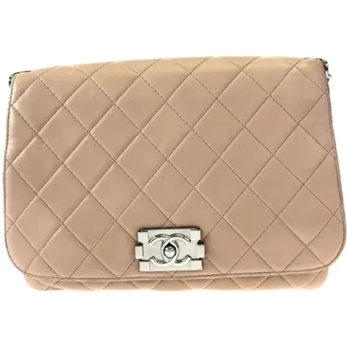 Pre-owned Leather crossbody-bags , female, Sizes: ONE SIZE - Chanel Vintage - Modalova