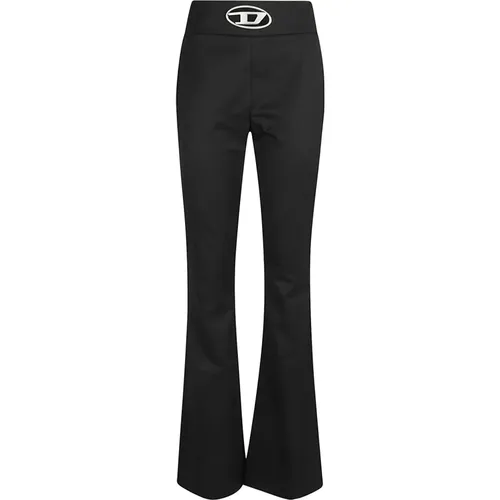 Schwarze Hose für Frauen Aw24 , Damen, Größe: XS - Diesel - Modalova