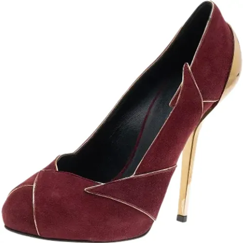 Pre-owned Suede heels , female, Sizes: 6 UK - Giuseppe Zanotti Pre-owned - Modalova