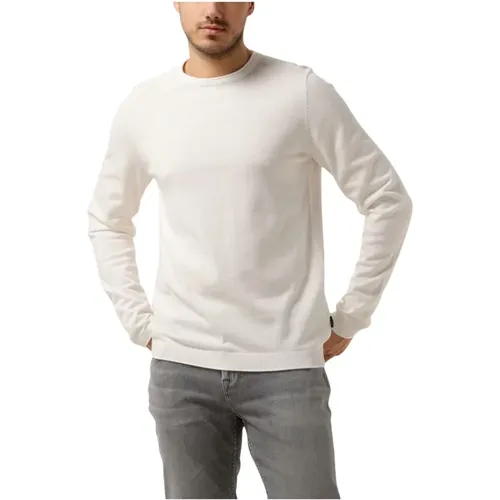 Ecru Sweater Sander , Herren, Größe: XL - Saint Steve - Modalova