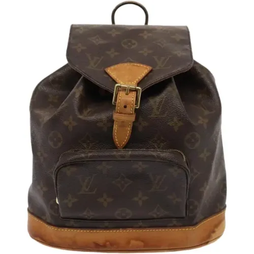 Pre-owned Backpacks, female, , Size: ONE SIZE Pre-owned Canvas backpacks - Louis Vuitton Vintage - Modalova