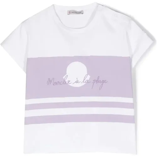 Maya Grafikdruck T-Shirt für Kinder - Moncler - Modalova