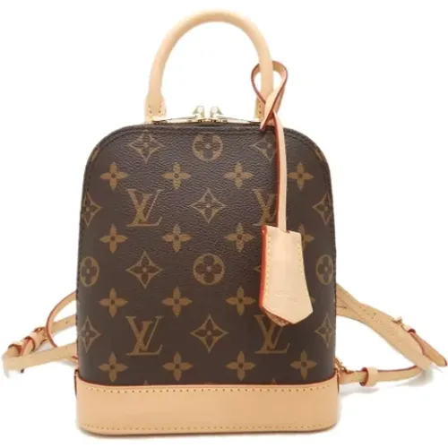 Pre-owned Backpacks, female, , Size: ONE SIZE Pre-owned Canvas backpacks - Louis Vuitton Vintage - Modalova