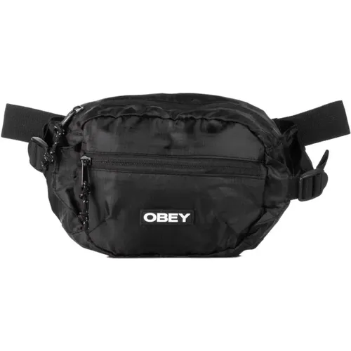 Commuter Waist Bag Schwarz Streetwear - Obey - Modalova