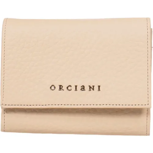 Small Soft Leather Wallet , female, Sizes: ONE SIZE - Orciani - Modalova