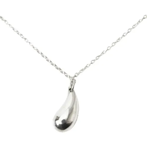 Pre-owned Jewellery, female, , Size: ONE SIZE Pre-owned Silver necklaces - Tiffany & Co. Pre-owned - Modalova