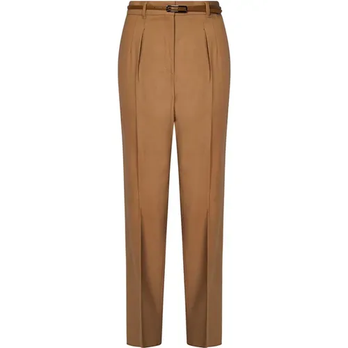 Wool Trousers Elegant Chic Style , female, Sizes: L - Max Mara - Modalova