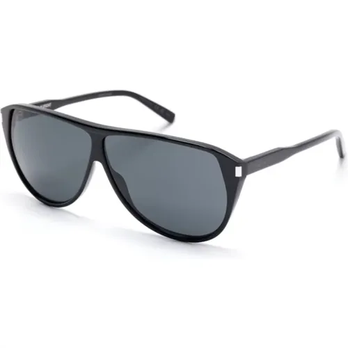 SL 731 Gaspar 002 Sunglasses , male, Sizes: 65 MM - Saint Laurent - Modalova