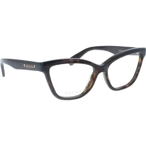 Stilvolle Sonnenbrille Schwarzer Rahmen , Damen, Größe: 55 MM - Gucci - Modalova