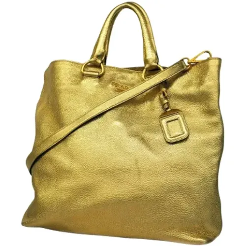 Pre-owned Leather shoulder-bags , female, Sizes: ONE SIZE - Prada Vintage - Modalova