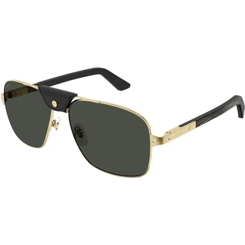 Sunglasses, unisex, , Size: ONE SIZE Stylish Sunglasses for Everyday Wear - Cartier - Modalova