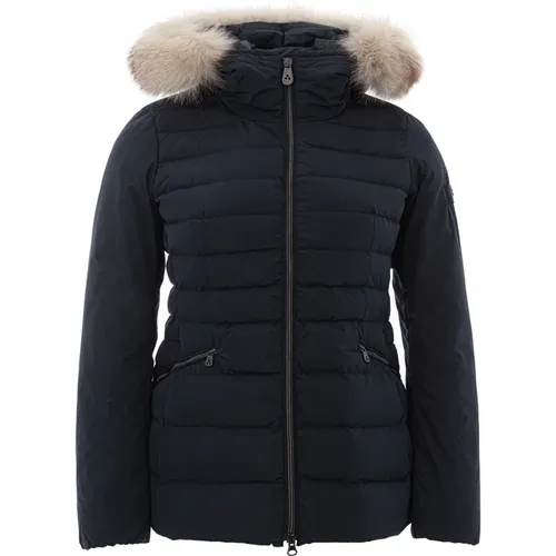 Padded Jacket with Fur Collar , female, Sizes: XS - Peuterey - Modalova