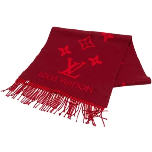 Pre-owned Wool scarves , female, Sizes: ONE SIZE - Louis Vuitton Vintage - Modalova