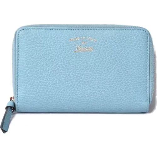 Pre-owned Wallets, female, , Size: ONE SIZE Pre-owned Leather wallets - Gucci Vintage - Modalova