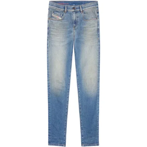 D-Strukt Straight Jeans , male, Sizes: W33, W32 - Diesel - Modalova