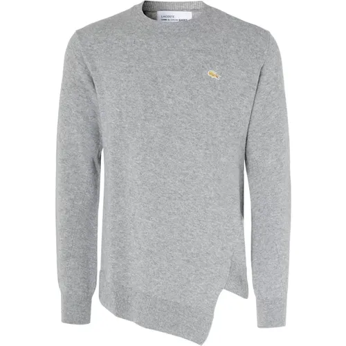 Grey Knit Mens Sweater , male, Sizes: S, M - Comme des Garçons - Modalova
