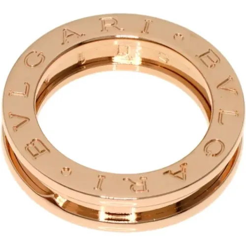 Pre-owned Jewellery, female, , Size: ONE SIZE Pre-owned Rose Gold rings - Bvlgari Vintage - Modalova