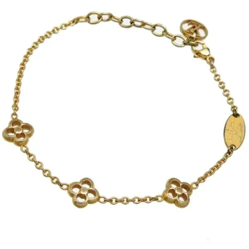Pre-owned Gold bracelets , female, Sizes: ONE SIZE - Louis Vuitton Vintage - Modalova