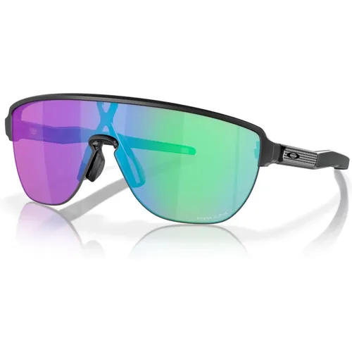 Sunglasses, male, , Size: 42 MM Corridor Sunglasses Matte Ink Prizm Golf - Oakley - Modalova