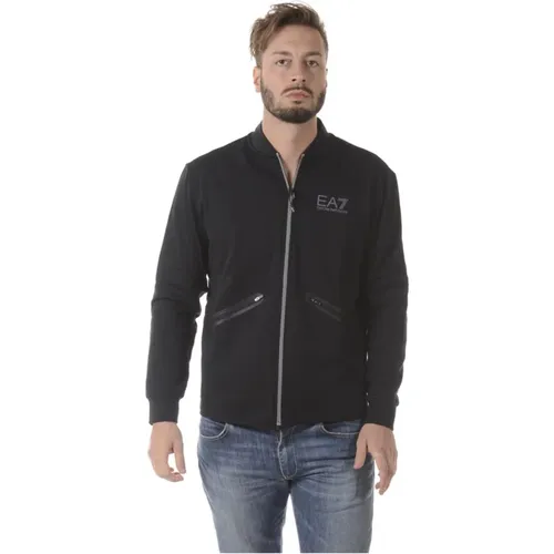 Hoodies , Herren, Größe: M - Emporio Armani EA7 - Modalova