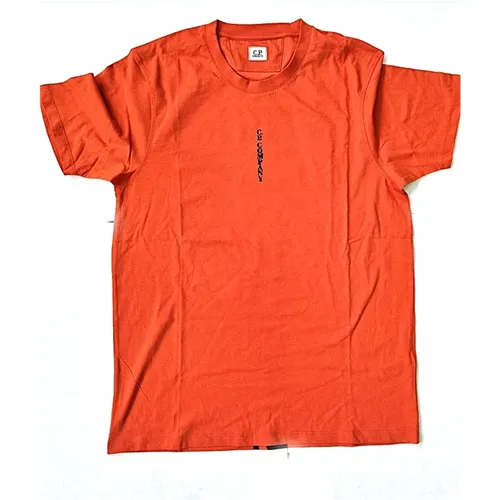 T-Shirts, male, , Size: S Casual Cotton Tee Shirt - C.P. Company - Modalova