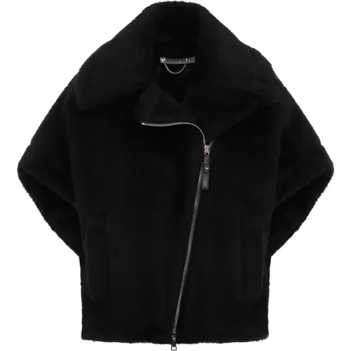 Teddy Zip Jacket , female, Sizes: S/M, M/L - Max Mara - Modalova