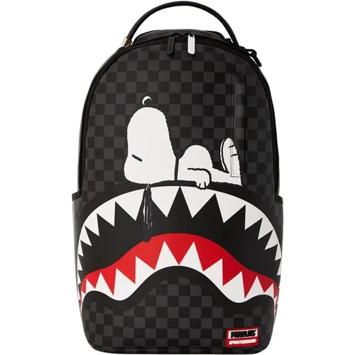 Cooler Snoopy Rucksack , Herren, Größe: ONE Size - SPRAYGROUND - Modalova