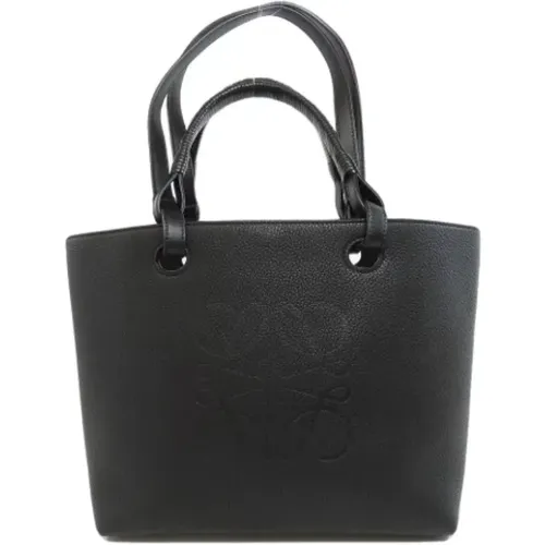 Pre-owned Tote Bags, female, , Size: ONE SIZE Pre-owned Leather handbags - Loewe Pre-owned - Modalova