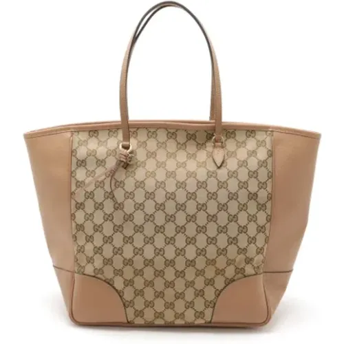 Pre-owned Tote Bags, female, , Size: ONE SIZE Pre-owned Canvas totes - Gucci Vintage - Modalova