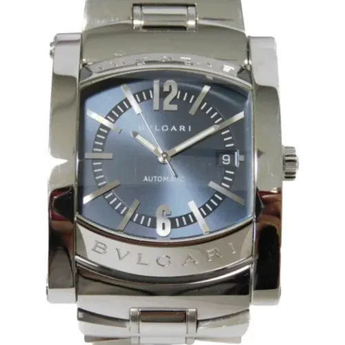 Pre-owned Watches, female, , Size: ONE SIZE Pre-owned Stainless Steel watches - Bvlgari Vintage - Modalova