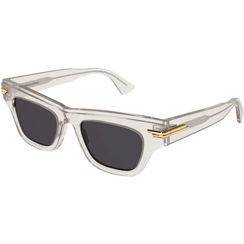 Sunglasses BV1122S, Sunglasses BV1122S,Schwarz/Graue Sonnenbrille BV1122S,/ Sunglasses,Sonnenbrille BV1122S,/Braune Sonnenbrille - Bottega Veneta - Modalova
