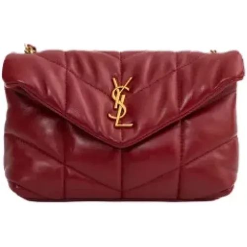 Pre-owned Cross Body Bags, female, , Size: ONE SIZE Pre-owned Leather shoulder-bags - Yves Saint Laurent Vintage - Modalova