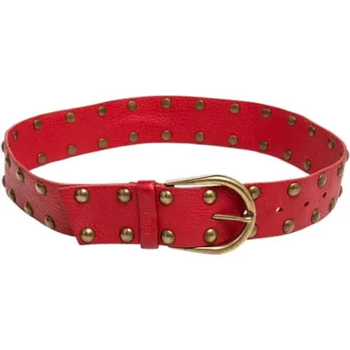 Pre-owned Belts, female, , Size: ONE SIZE Pre-owned Leather belts - Miu Miu Pre-owned - Modalova