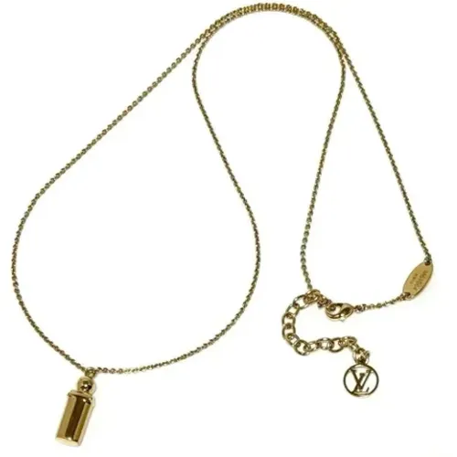 Pre-owned Jewellery, female, , Size: ONE SIZE Pre-owned Metal necklaces - Louis Vuitton Vintage - Modalova