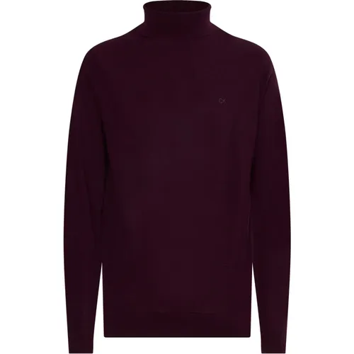 Superior Wool Turtleneck , male, Sizes: 2XL - Calvin Klein - Modalova