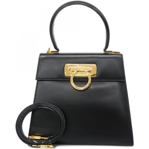 Pre-owned Leather handbags , female, Sizes: ONE SIZE - Salvatore Ferragamo Pre-owned - Modalova