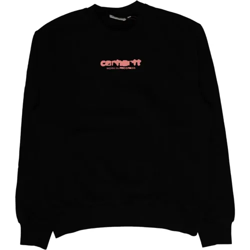 Ink Bleed Cotton Sweater , male, Sizes: XL - Carhartt WIP - Modalova