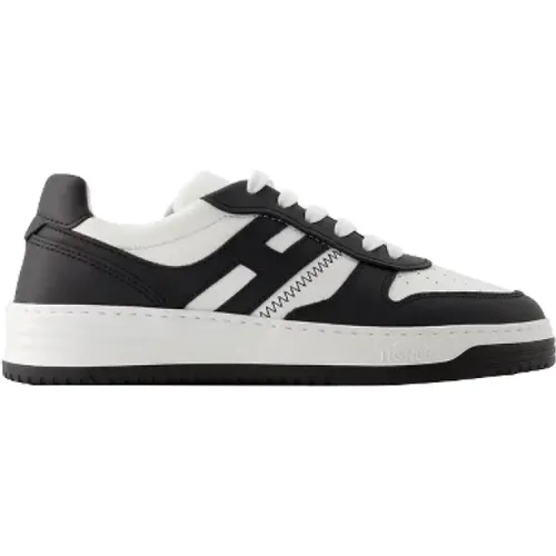 Smooth Calfskin Leather Sneakers , female, Sizes: 7 UK, 3 UK, 5 UK, 6 UK, 4 UK, 4 1/2 UK - Hogan - Modalova