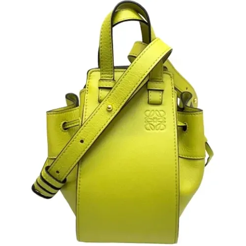 Pre-owned Bucket Bags, female, , Size: ONE SIZE Pre-owned Canvas shoulder-bags - Loewe Pre-owned - Modalova