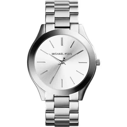Slim Runway Stainless Steel Bracelet Watch , female, Sizes: ONE SIZE - Michael Kors - Modalova