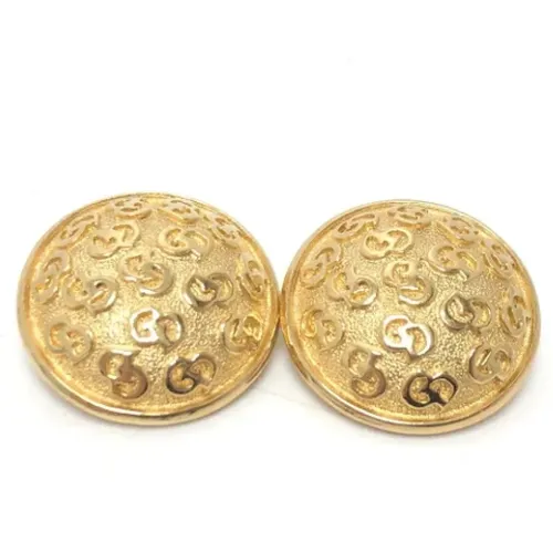 Pre-owned Jewellery, female, , Size: ONE SIZE Pre-owned Metal earrings - Dior Vintage - Modalova