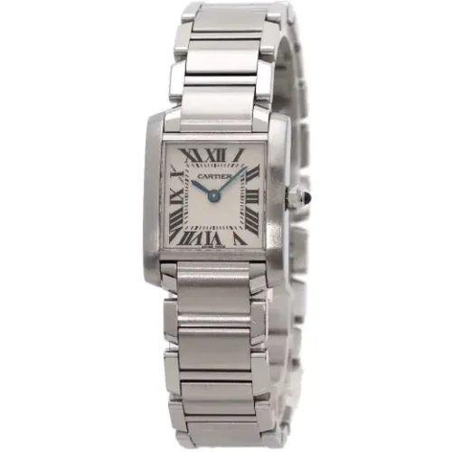 Pre-owned Watches, female, , Size: ONE SIZE Pre-owned Stainless Steel watches - Cartier Vintage - Modalova