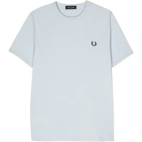 Celeste Ringer T-Shirt , Herren, Größe: M - Fred Perry - Modalova