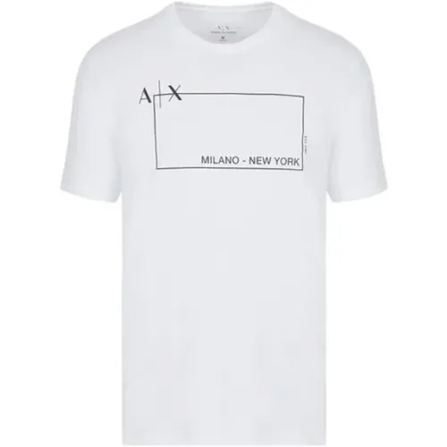 Basic T-Shirt , male, Sizes: S - Armani Exchange - Modalova